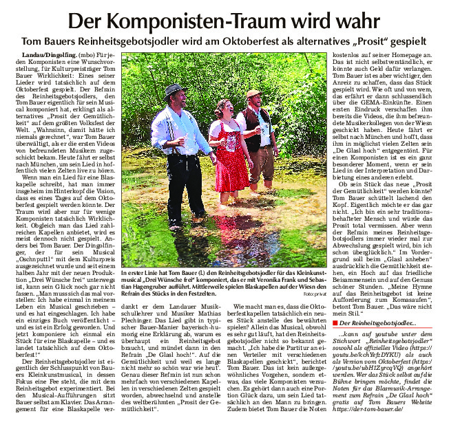 01.10.2019 - Landauer Zeitung